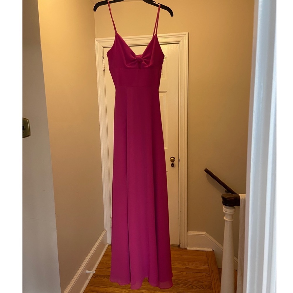 Pink prom dress